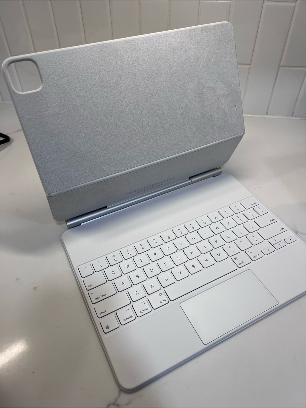 Apple Magic Keyboard Folio Case for iPad Pro 12.9” White New Without Box A2480